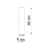 Plafon PABLO czarny SOLLUX SL.0635