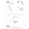 Plafon VALDE 140 beton SOLLUX SL.0646