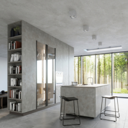 Plafon VALDE 140 beton SOLLUX SL.0646