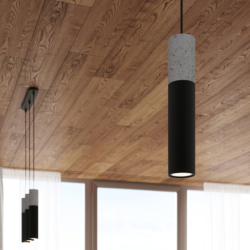 Lampa wisząca BORGIO 2 czarny SOLLUX SL.0651