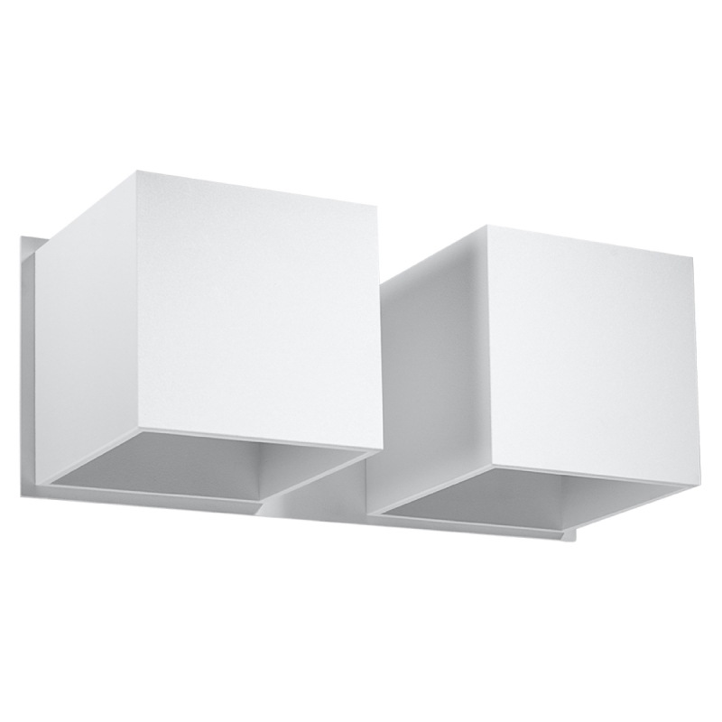 Kinkiet QUAD 2 biały SOLLUX SL.0656