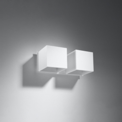 Kinkiet QUAD 2 biały SOLLUX SL.0656