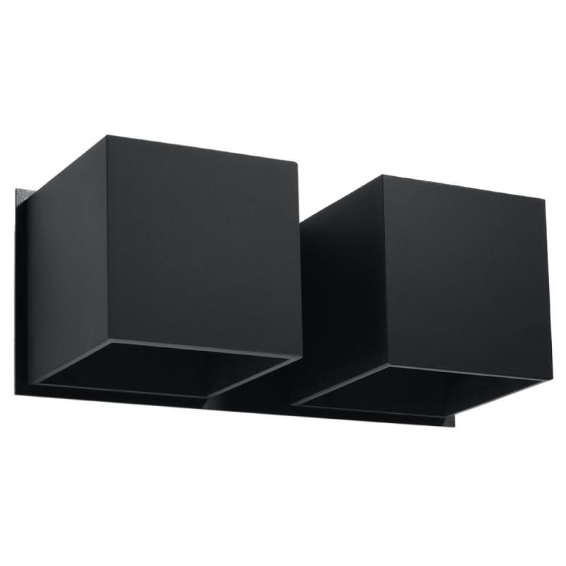Kinkiet QUAD 2 czarny SOLLUX SL.0657