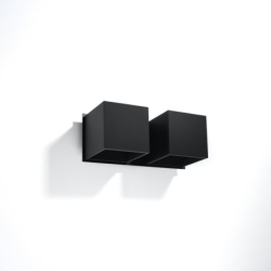 Kinkiet QUAD 2 czarny SOLLUX SL.0657