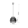 Lampa wisząca GATE biały SOLLUX SL.0662