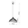 Lampa wisząca UMB biały SOLLUX SL.0664