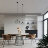Lampa wisząca UMB czarny SOLLUX SL.0665