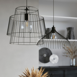 Lampa wisząca UMB czarny SOLLUX SL.0665