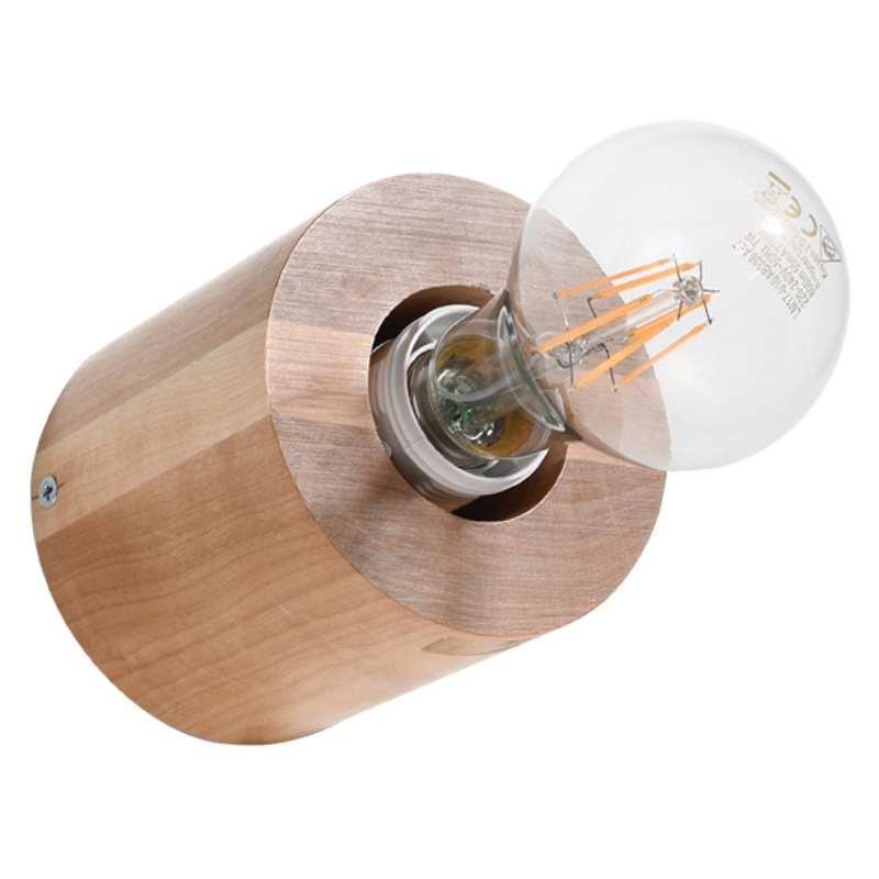 Kinkiet SALGADO naturalne drewno SOLLUX SL.0673