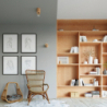 Kinkiet SALGADO naturalne drewno SOLLUX SL.0673