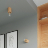 Lampa biurkowa SALGADO naturalne drewno SOLLUX SL.0674