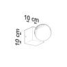 Kinkiet ARIZ naturalne drewno SOLLUX SL.0676