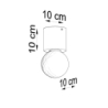 Plafon SALGADO beton SOLLUX SL.0678