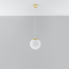 Lampa wisząca UGO 20 złota SOLLUX SL.0715