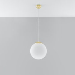 Lampa wisząca UGO 30 złota SOLLUX SL.0716