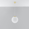 Lampa wisząca UGO 30 złota SOLLUX SL.0716