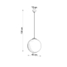Lampa wisząca UGO 40 złota SOLLUX SL.0717