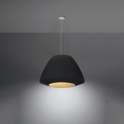 Żyrandol BELLA 60 czarny SOLLUX SL.0734