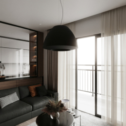 Żyrandol BELLA 60 czarny SOLLUX SL.0734