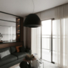 Żyrandol BELLA 60 czarny SOLLUX SL.0734