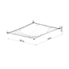 Plafon LUNA 1 biały SOLLUX SL.0737