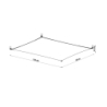 Plafon LUNA 3 biały SOLLUX SL.0739