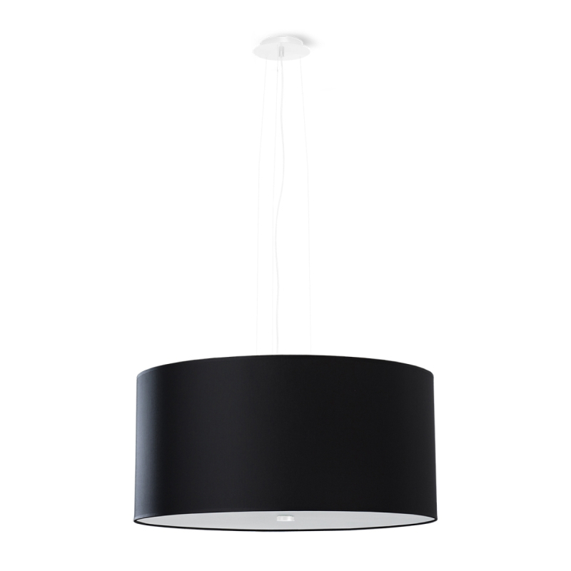 Żyrandol OTTO 50 czarny SOLLUX SL.0744