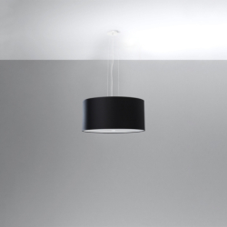 Żyrandol OTTO 50 czarny SOLLUX SL.0744