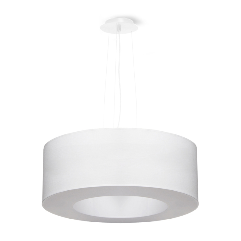 Żyrandol SATURNO 50 biały SOLLUX SL.0747