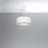 Żyrandol SATURNO 50 biały SOLLUX SL.0747