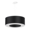 Żyrandol SATURNO 50 czarny SOLLUX SL.0748
