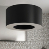 Żyrandol SATURNO SLIM 50 czarny SOLLUX SL.0750