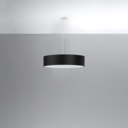 Żyrandol SKALA 50 czarny SOLLUX SL.0758