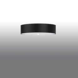Plafon SKALA 50 czarny SOLLUX SL.0762