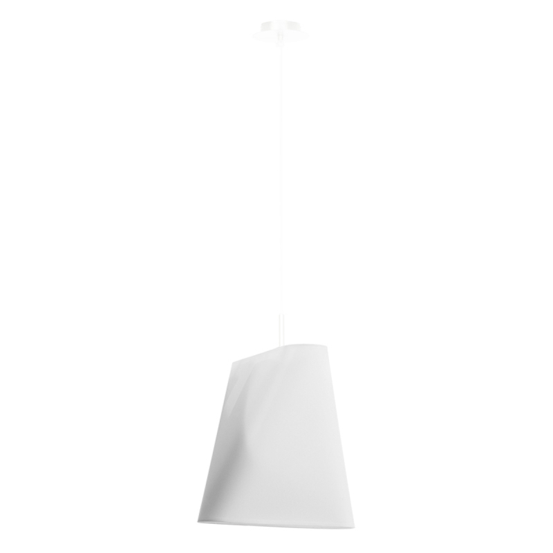 Żyrandol BLUM 1 biały SOLLUX SL.0769