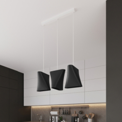 Żyrandol BLUM 3 czarny SOLLUX SL.0772