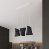 Żyrandol BLUM 3 czarny SOLLUX SL.0772