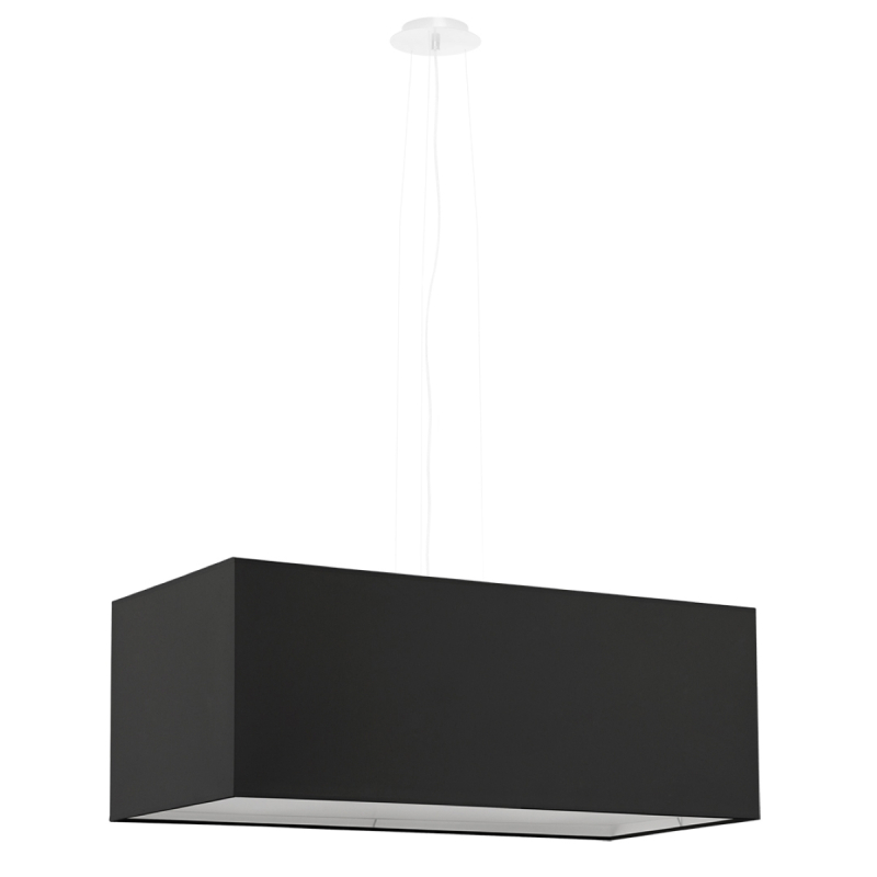 Żyrandol SANTA BIS 80 czarny SOLLUX SL.0780