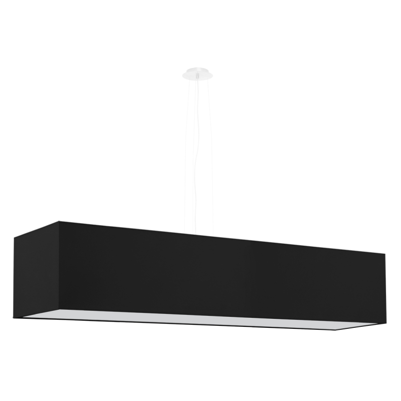 Żyrandol SANTA 120 czarny SOLLUX SL.0782
