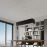 Żyrandol SANTA 120 czarny SOLLUX SL.0782