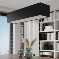 Żyrandol SANTA 120 czarny SOLLUX SL.0782