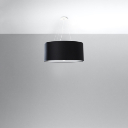 Żyrandol OTTO 60 czarny SOLLUX SL.0788