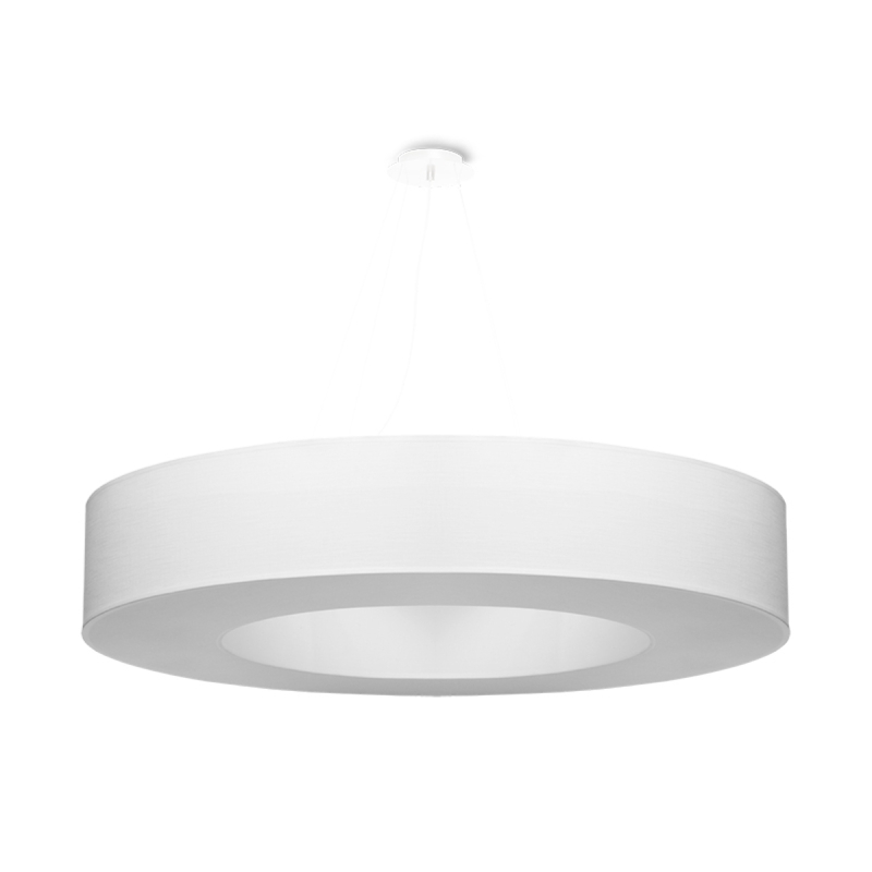 Żyrandol SATURNO 90 biały SOLLUX SL.0795