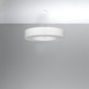 Żyrandol SATURNO 90 biały SOLLUX SL.0795