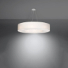 Żyrandol SATURNO 90 biały SOLLUX SL.0795