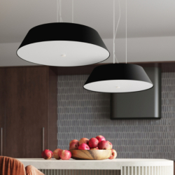 Żyrandol VEGA 70 czarny SOLLUX SL.0820