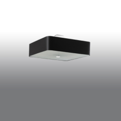 Plafon LOKKO 55 czarny SOLLUX SL.0826