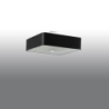 Plafon LOKKO 55 czarny SOLLUX SL.0826