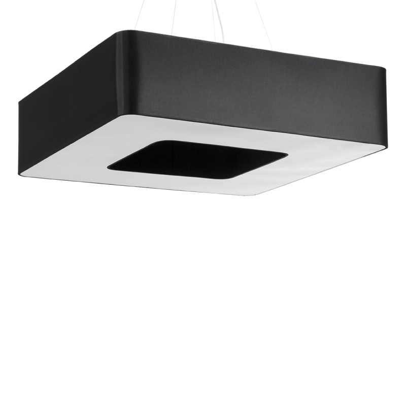 Żyrandol URANO 80 czarny SOLLUX SL.0828