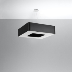 Żyrandol URANO 80 czarny SOLLUX SL.0828